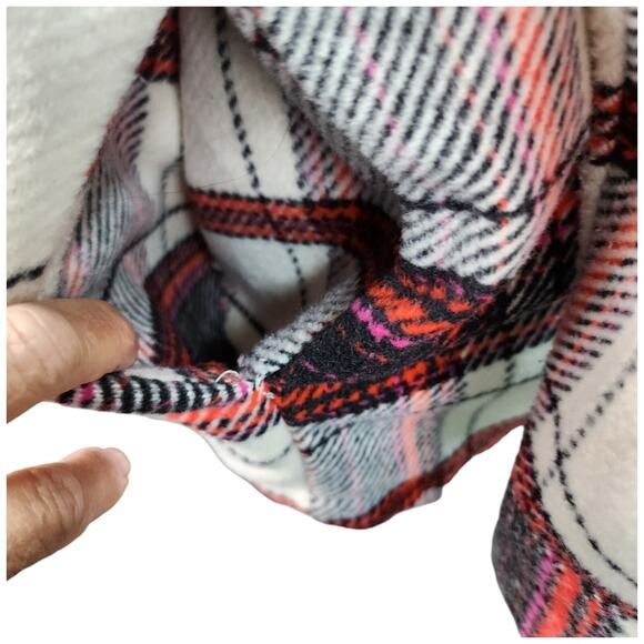 Universal Thread Shacket Women’s XL Oversized Flannel Shirt Jacket Heavyweight - Picture 7 of 14